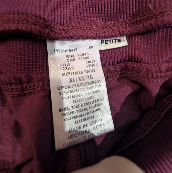 Cherokee Infinity Scrubs Lot- Wine - Picture 15 of 16